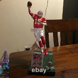 12 Inch Custom Mcfarlane Patrick Mahomes Kansas City Chiefs with Superbowl Ring