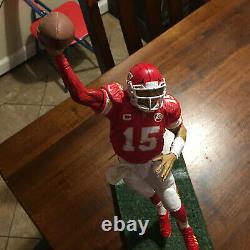 12 Inch Custom Mcfarlane Patrick Mahomes Kansas City Chiefs with Superbowl Ring