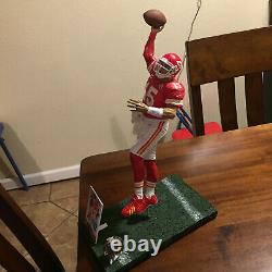 12 Inch Custom Mcfarlane Patrick Mahomes Kansas City Chiefs with Superbowl Ring