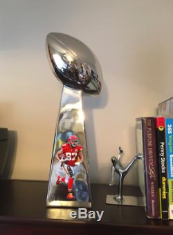 18 Lombardi Replica Trophy Super Bowl Champs Kansas City Chiefs Kelce 3 sided