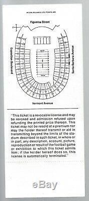 1967 NFL SUPER BOWL I FULL PROOF FOOTBALL TICKET CHIEFS vs GREEN BAY PACKERS