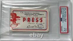 1967 SUPER BOWL I Pass Ticket Green Bay Packers Top K. C. Chiefs Bart Star MVP Mt