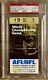 1967 Super Bowl 1 Ticket Stub 1/15/67 Chiefs/packers Mvp-bart Starr/lombardi Psa