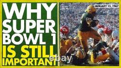 1967 Super Bowl 1 Ticket Stub 1/15/67 Chiefs/packers Mvp-bart Starr/lombardi Psa