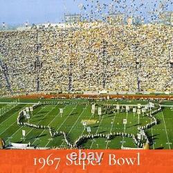 1967 Super Bowl 1 Ticket Stub 1/15/67 Chiefs/packers Mvp-bart Starr/lombardi Psa
