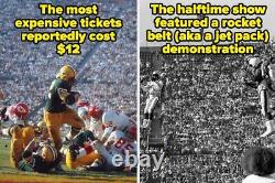 1967 Super Bowl 1 Ticket Stub 1/15/67 Chiefs/packers Mvp-bart Starr/lombardi Psa