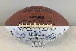 1969-70 Kansas City Chiefs Team Signed Football Super Bowl IV Champions