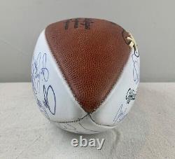 1969-70 Kansas City Chiefs Team Signed Football Super Bowl IV Champions