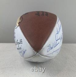 1969-70 Kansas City Chiefs Team Signed Football Super Bowl IV Champions