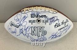 1969-70 Kansas City Chiefs Team Signed Football Super Bowl IV Champions