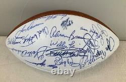 1969-70 Kansas City Chiefs Team Signed Football Super Bowl IV Champions
