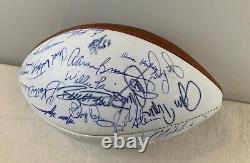 1969-70 Kansas City Chiefs Team Signed Football Super Bowl IV Champions