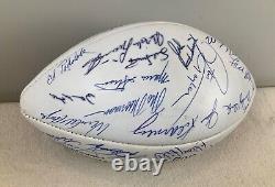 1969-70 Kansas City Chiefs Team Signed Football Super Bowl IV Champions