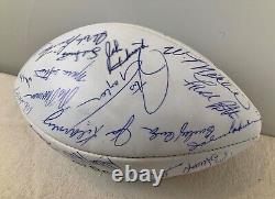 1969-70 Kansas City Chiefs Team Signed Football Super Bowl IV Champions