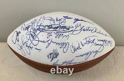 1969-70 Kansas City Chiefs Team Signed Football Super Bowl IV Champions