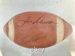 1969 Kansas City Chiefs Super Bowl Champs Autographed Team Ball