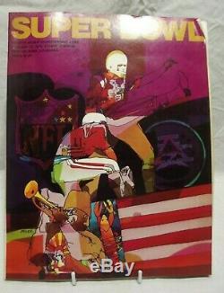 1970 SUPER BOWL IV Program Kansas City Chiefs Vs. Minnesota Vikings