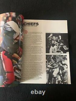 1970 Super Bowl IV NFL Football Program KANSAS CITY CHIEFS VS MINNESOTA VIKINGS