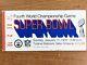 1970 Super Bowl Iv Ticket Stub Kc Chiefs Minnesota Vikings Len Dawson Mvp