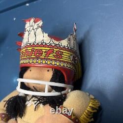 1983 NFL Huddles Kansas City Chiefs Mascot Doll- Tudor GamesSuper Bowl Chiefs