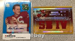 2015 Len Dawson Topps Auto (1969 Anniversary) Super Bowl IV SB-LD KC Chiefs MVP