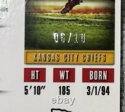 2017 Contenders Optic Tyreek Hill /10 Super Bowl Contenders Gold #SB-20 Chiefs