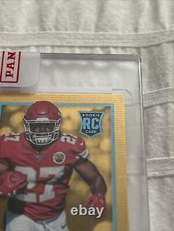 2017 Panini Contenders Kareem Hunt Super Bowl Rookie Ticket 1/1 Auto Rc