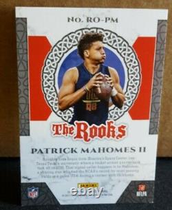 2017 Patrick Mahomes II Panini The Rooks Kansas City Chiefs Nfl-super Bowl Mvp