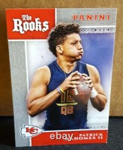 2017 Patrick Mahomes II Panini The Rooks Kansas City Chiefs Nfl-super Bowl Mvp