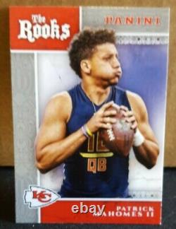 2017 Patrick Mahomes II Panini The Rooks Kansas City Chiefs Nfl-super Bowl Mvp