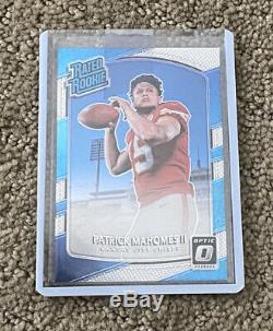 2017 Patrick Mahomes Optic Rc Rookie Chiefs Mvp Super Bowl #177