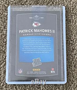 2017 Patrick Mahomes Optic Rc Rookie Chiefs Mvp Super Bowl #177