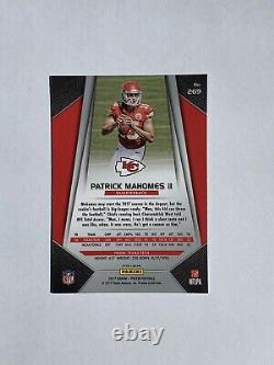 2017 Prizm Patrick Mahomes II Silver Rookie Card RC #269 Chiefs HOT CARD