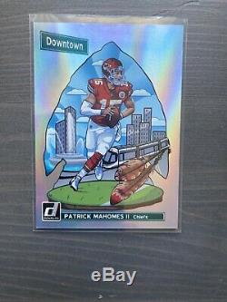 2018 Donruss Downtown Patrick Mahomes Kansas City Chiefs Super Bowl MVP