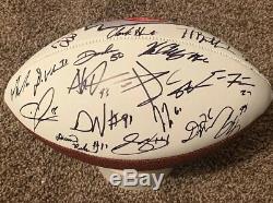 2019 Kansas City Chiefs Signed Autograph Football Mahomes Super Bowl 54 CHAMPS