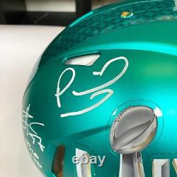 2019 Kansas City Chiefs Super Bowl LIV Champs Team Signed Helmet Fanatics COA