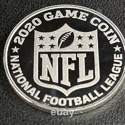 2020 Kansas City Chiefs Super Bowl LIV 2 Coin Set 24k Gold Plated & Fine Silver