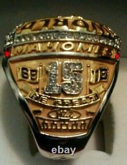 2020 Kansas City Chiefs Super Bowl LIV Championship MAHOMES MVP RING Sz11.5 &BOX