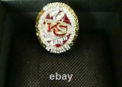 2020 Kansas City Chiefs Super Bowl LIV Championship MAHOMES MVP RING Sz 11 & BOX