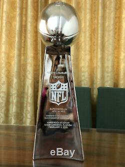 2020 Kansas City Chiefs Super Bowl LIV Vince Lombardi Trophy Replica Size 52CM