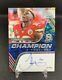 2020 Panini Spectra Tyreek Hill Champion Signatures # /35 Chiefs Super Bowl