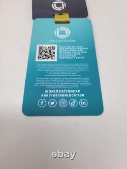 2020 Super Bowl LIV Access Passes Club Pregame Hospitality Pass & Lanyard Chiefs
