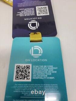 2020 Super Bowl LIV Access Passes Club Pregame Hospitality Pass & Lanyard Chiefs