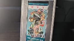 2020 Super Bowl LIV Ticket, Green Variant Psa 8 Mahomes Chiefs 49ers