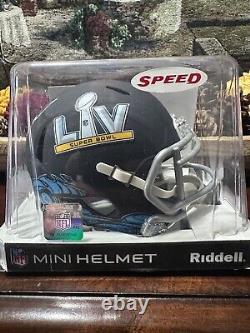 2020 Tyreek Hill Auto Chiefs Mini Speed Riddle Helmet Super Bowl
