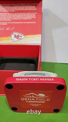 2021 Kansas City Chiefs Season Ticket Member Gift Arrowhead Stadium Replica