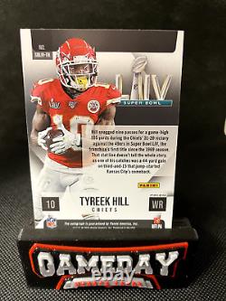 2021 Panini Donruss Tyreek Hill Super Bowl Signatures On Card Auto