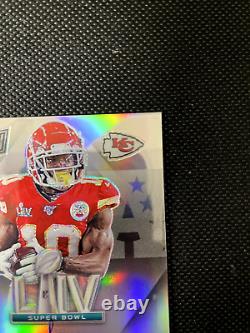 2021 Panini Donruss Tyreek Hill Super Bowl Signatures On Card Auto