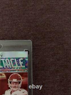 2021 Panini Spectra Psychedelic Patrick Mahomes 1/1 1/4 3 Color Patch