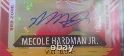 2021 Score Football #6 KC Chiefs WR Mecole Hardman Jr Red Zone AUTO 16/20